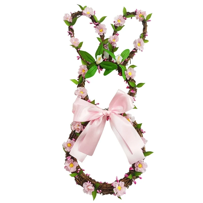 

Изысканное мастерство пасхального кролика, цветочный орнамент-обруч для праздничного декора