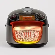 Description Picture 4 of itemNP-NWC10XB 5.5-Cup Pressure Induction Heating Rice Cooker and Warmer (Stainless Black)