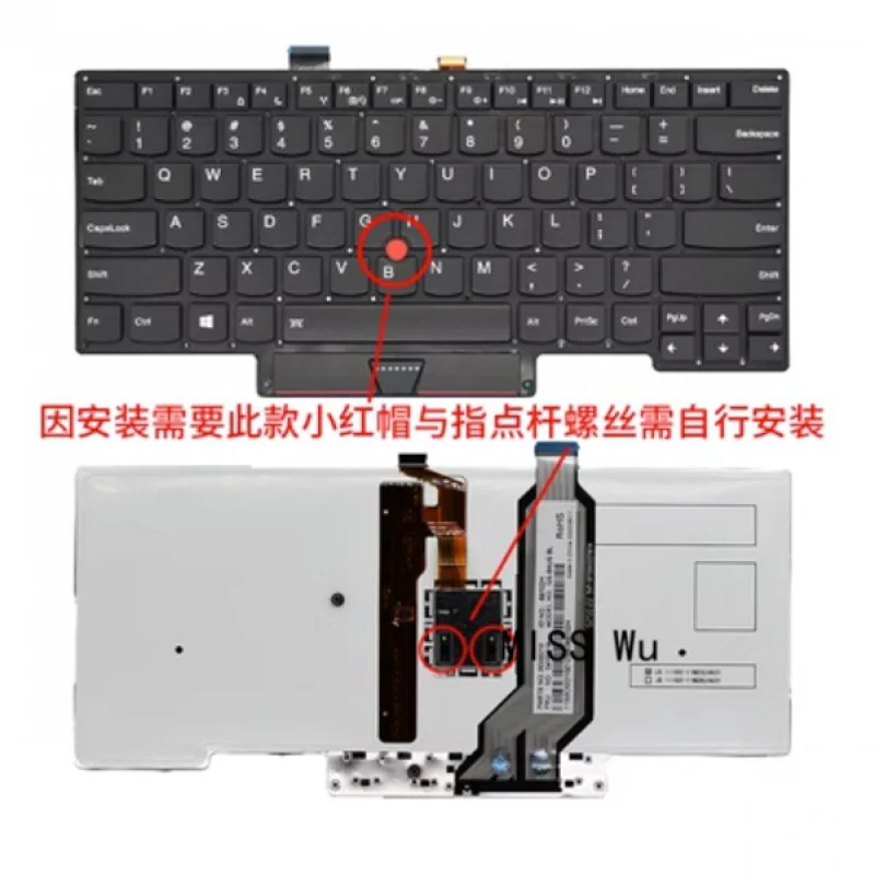 

Новая клавиатура для ноутбука, совместимая с Lenovo Thinkpad X1 Carbon 2rd 3rd 4TH 5TH 6TH 7TH 8TH 9TH X 1C 456789TH 2015678920