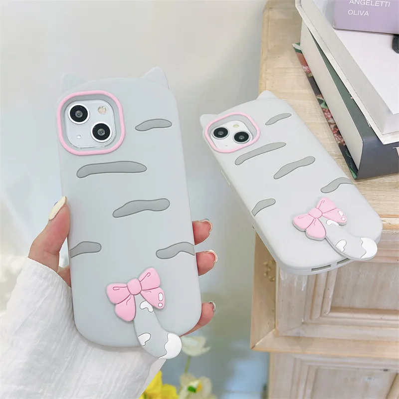 

Funny Cartoon Cat's Back Phone Case Cover for IPhone 15 Ultra 11 12 13 14 Pro Max Shockproof Case for IPhone 15 Pro Max