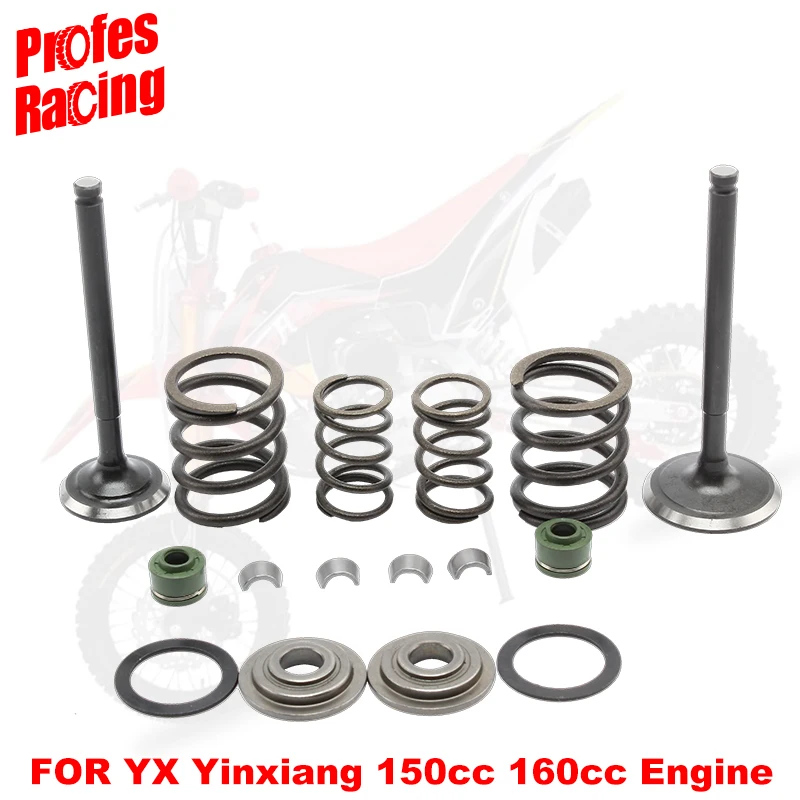 Motorcycle Engine Parts Valve Spring Holder for Yinxiang YX 150cc 160cc GT-120 Door With Spring  Seat And Lock Clip Accessories