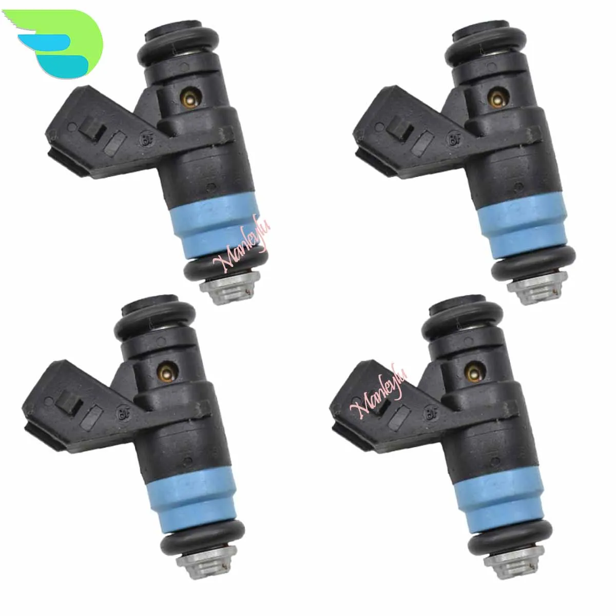 

8200139674 H132254 4Pcs Fuel Injector For Renault Clio Megane Scenic Modus 1.4L 16V Petrol Nozzle