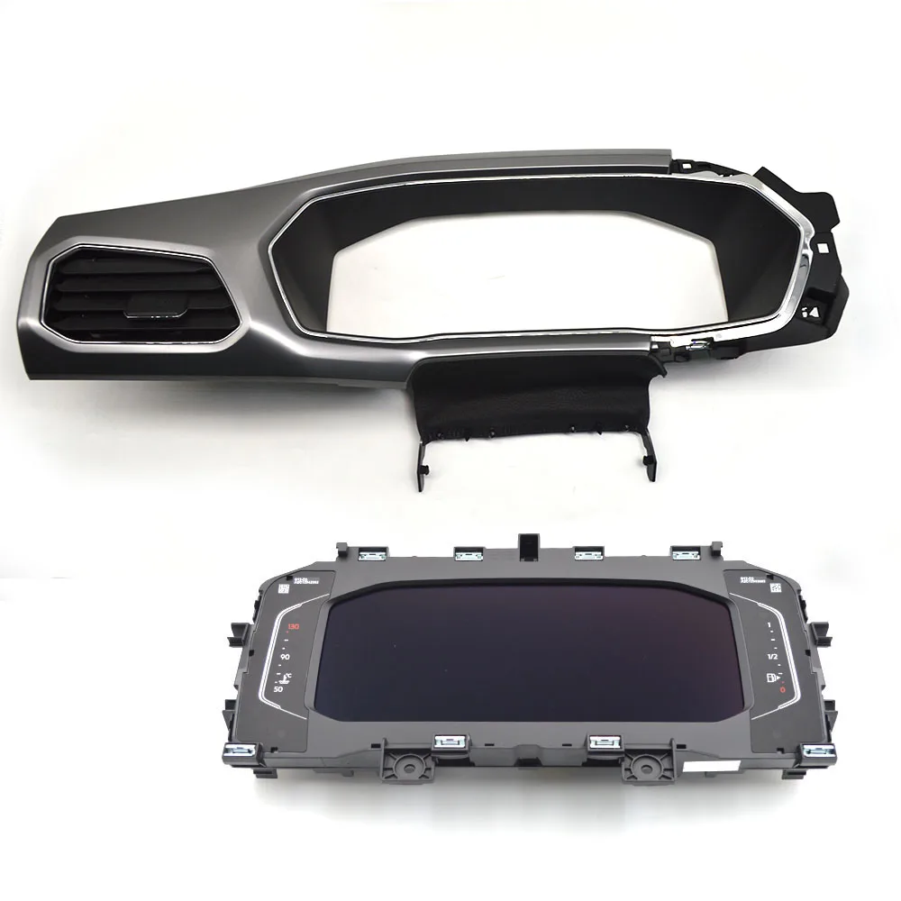 Automotive Originale Lcd Instrument Panel Frame Assembly Argento Adatto Per Touareg 22D 858 415 E 22D920320A