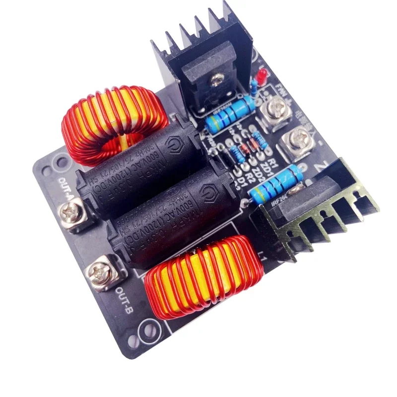 Induction Heater 800W ZVS Low voltage induction heating board Power supply module Flyback Driver Heater Tesla coil Heaters