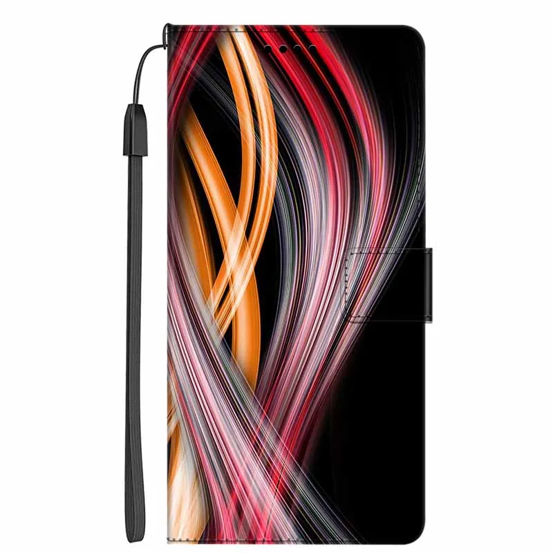Magnetic Leather Flip Wallet Phone Case - Premium Book Cover Design
