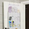 Wall Hanging Shoe Storage Organizer Bag Shoes Rack Over The Door Fabric Cabinet Closet Organizer For Shoes Clothes Storage Bag 4