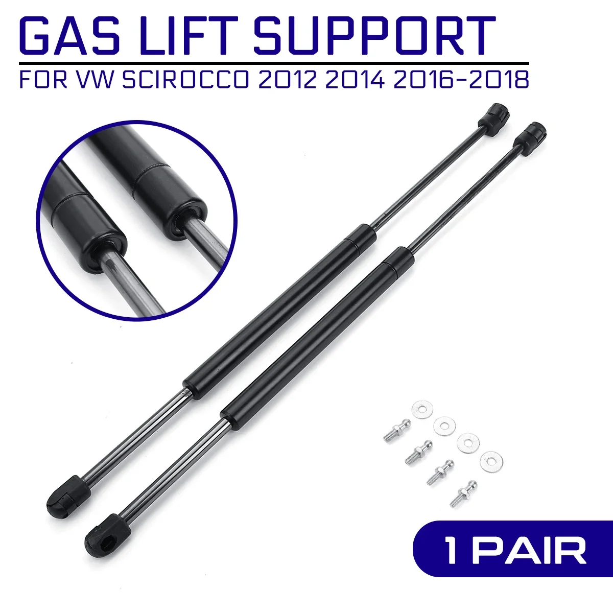 

For VW SCIROCCO 2012 2014 2016 - 2018 Car Front Engine Cover Bonnet Hood Shock Lift Struts Bar Support Rod Arm Gas Spring