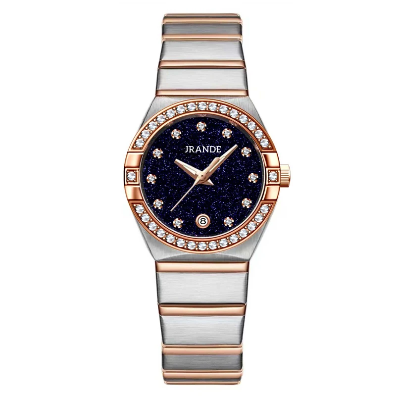 ساعة نسائية فاخرة ساعات كوارتز عالية الجودة مقاومة...