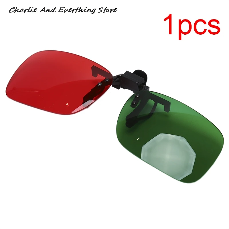 1/2PCS 3D Glasses Fits over Most Prescription Glasses for 3D Movies Gaming and TV