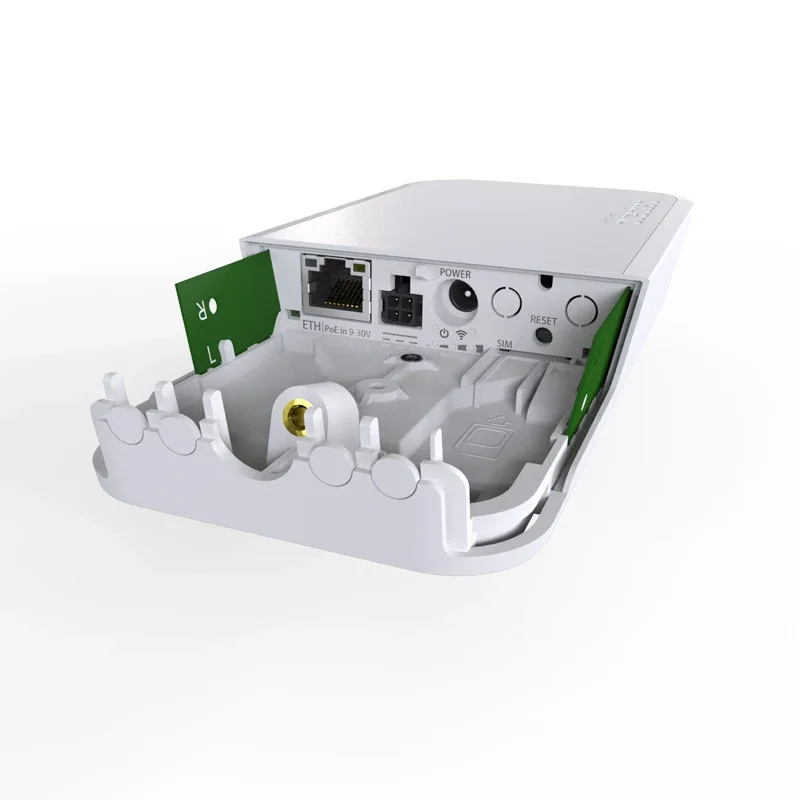 MikroTik RBwAPR-2nD 및 R11e-LTE wAP LTE 키트, 소형 내후성 무선 액세스 포인트, 국제 LTE 모뎀, WiFi AP