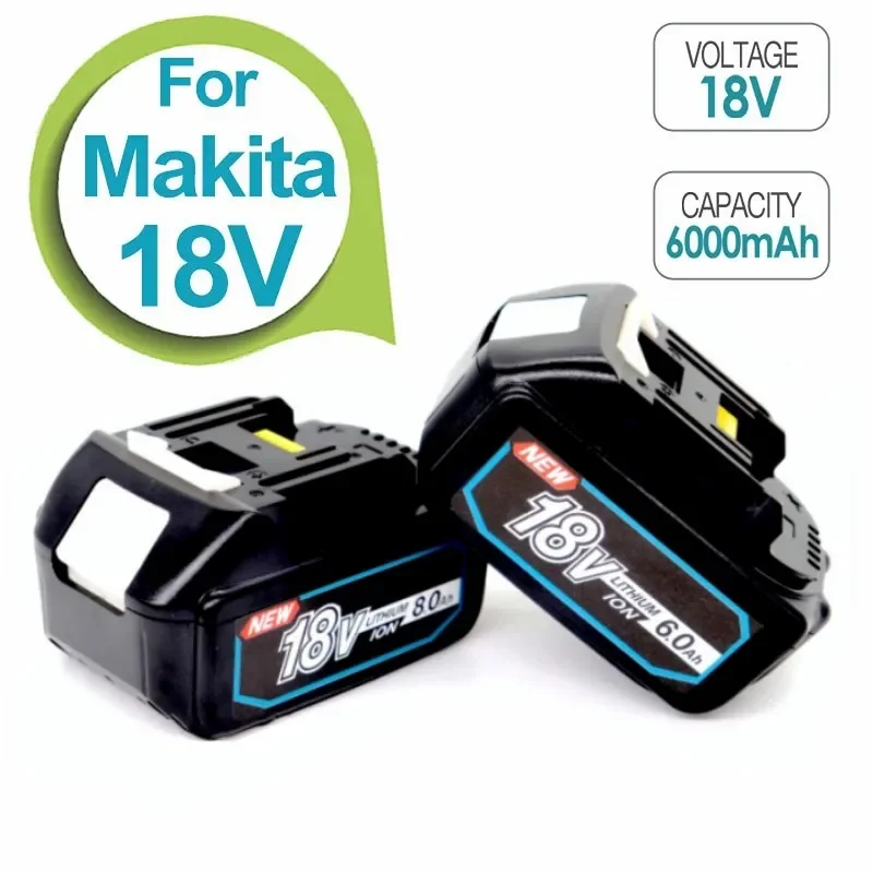 

2023 Upgraded 18v Makita BL1860 BL1850B BL1850 BL1840 BL1830 BL1820 BL1815 LXT-400 Replacement 18650 Lithium Battery