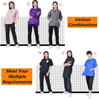 Pet Shop Groomer Work Clothes Trousers / Cropped Pants / Shorts Anti-static Waterproof Breathable Dog Cat Hairdressing G0201 2