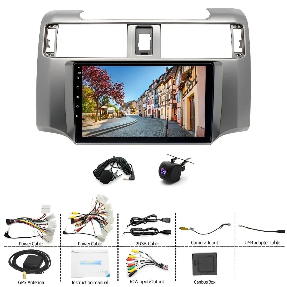 Android 13 Car Navigation Player with 9 Inch Touch Screen