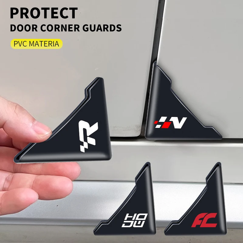 2Pcs Silicone Car Door Corner Cover Paraurti Scratch Protector Per Dacia Duster Logan Mcv Sandero Stepway Dokker Lodgy Accessori