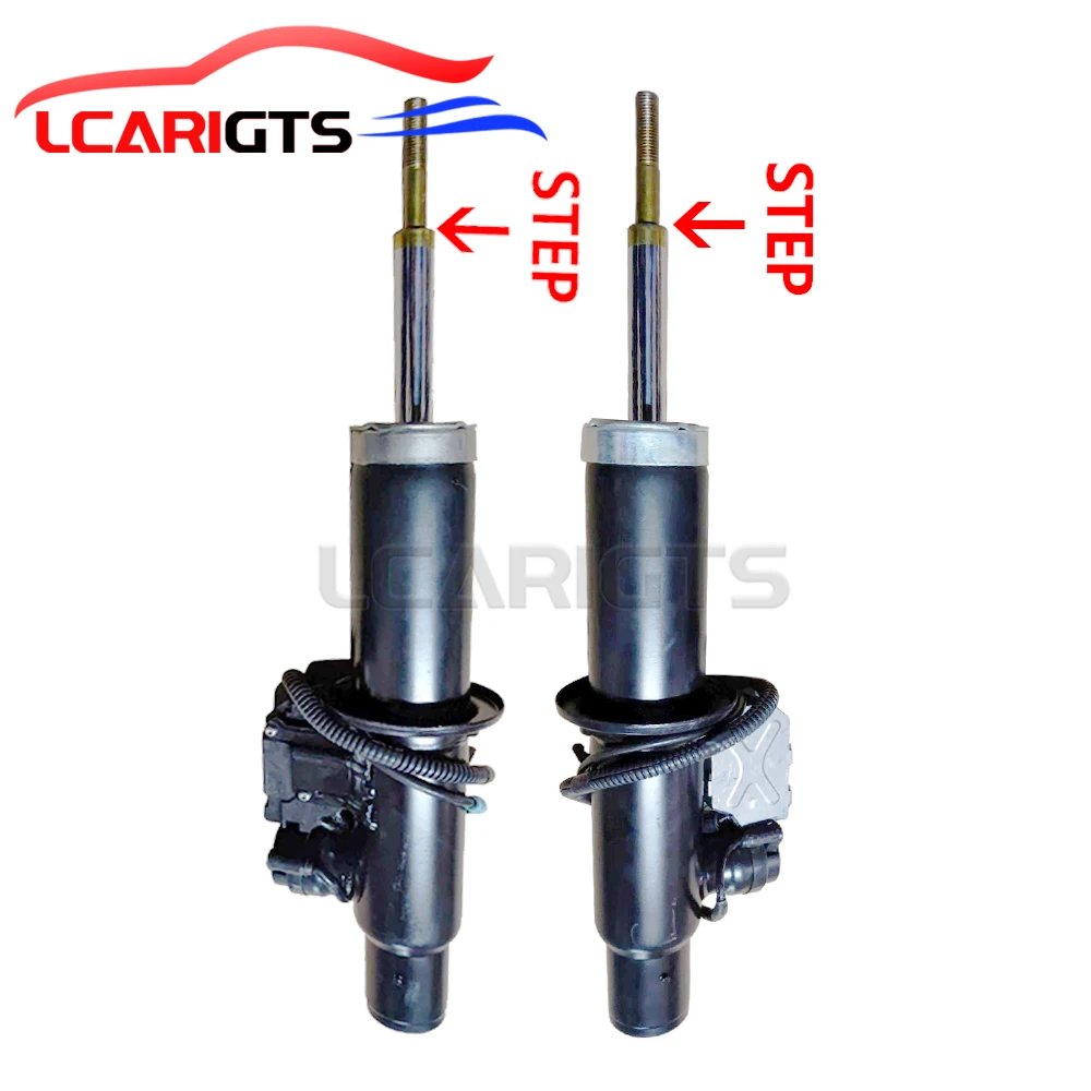전면 좌측 및 우측 에어 서스펜션 쇼크, VDC 센서 포함, BMW X5M E70 X6M E71 37116794532 37116794531, 2 개