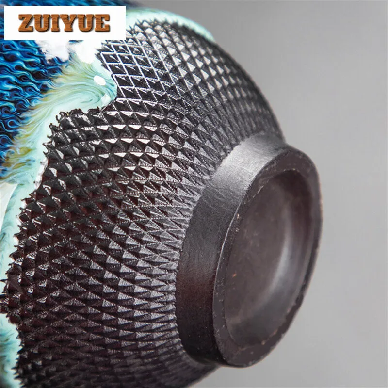 180ML Dehua Kiln Change Ceramic Gaiwan Tea Cup Handmade Tea Tureen Mugs Chinese Retro Set Accessories Master Cup Drinkware