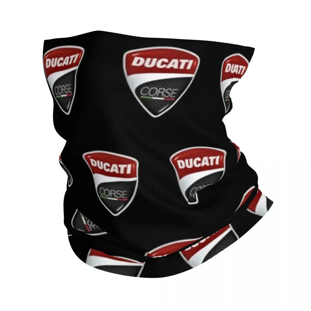 

Ducatis Moto Superbike Bandana Neck Cover Printed Balaclavas Wrap Scarf Multi-use Cycling Fishing for Men Women Adult Breathable