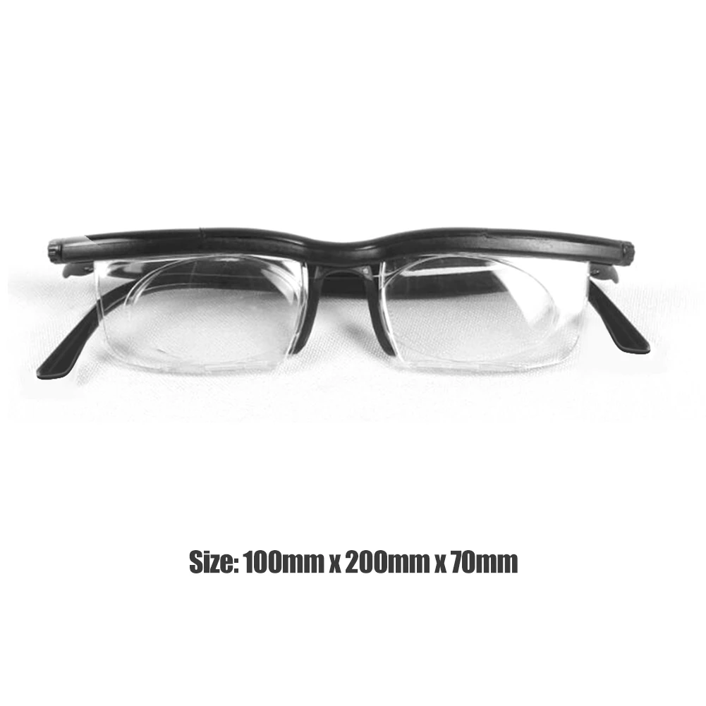 Focus Adjustable Glasses Multifunction Flexible Diopter Control Eyeglasses Universal Presbyopic Glasses for Reading Driving