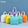 StoBag 10pcs Non-woven Lunch Bags Tote Insulation Portable Fabric Keep Food Warm Cold for Cake Drinks Packaging Delivery Pouch 1