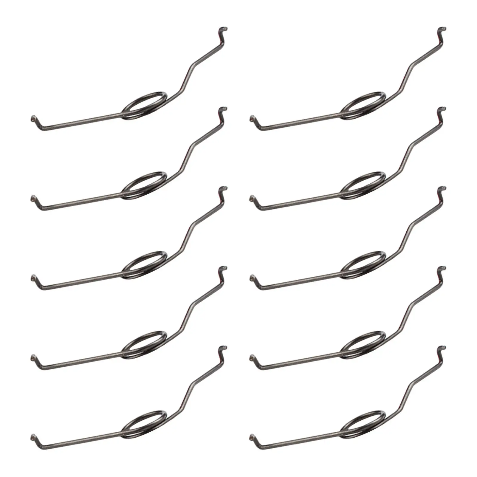 10Pcs 전지가위 토션 스프링 V 모양 교체 범용 핸드 가지치기 도구 수리 키트 고탄성 펜치 스프링