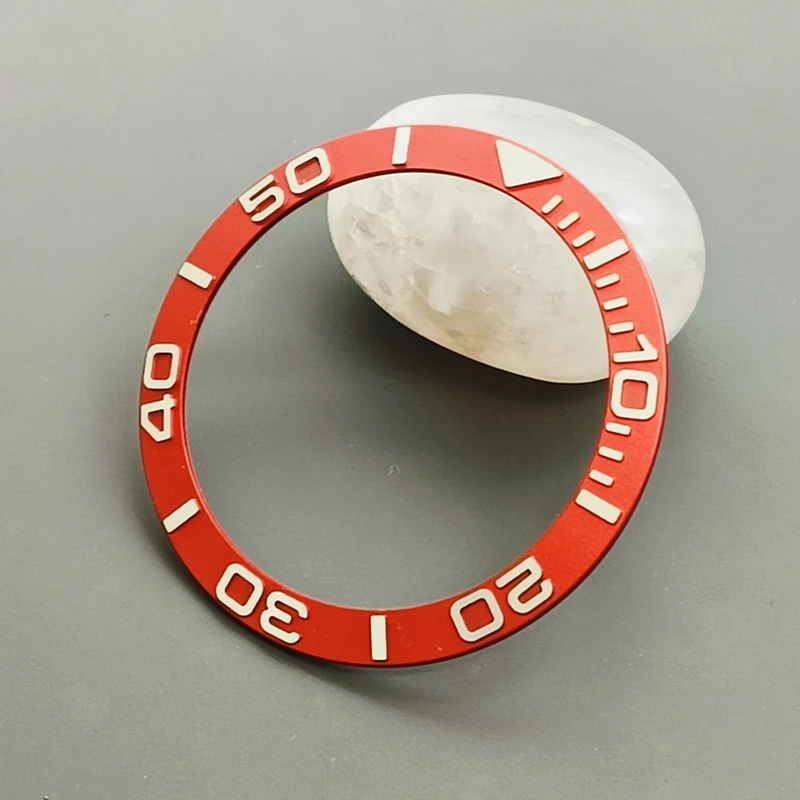 38mm Incline Aluminum Bezel Insert for Men's Watch Customization