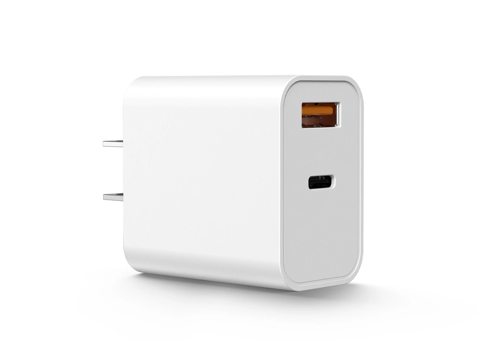 

Быстрое зарядное устройство Waveshare PD30W с двумя портами, блок зарядного устройства USB Type-A/Type-C, вилка стандарта США, для большинства смартфонов, планшетов