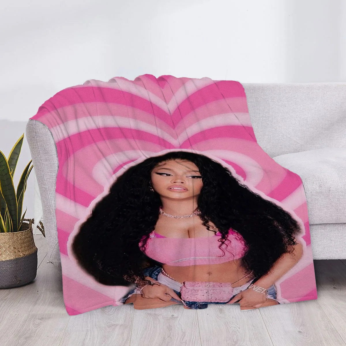 Star Blanket Nicki Minaj Luxury Cover Fluffy Soft Blankets & Throws Plaid Sofa Knee Microfiber H Anime Throw Child Cute Bed Home 2