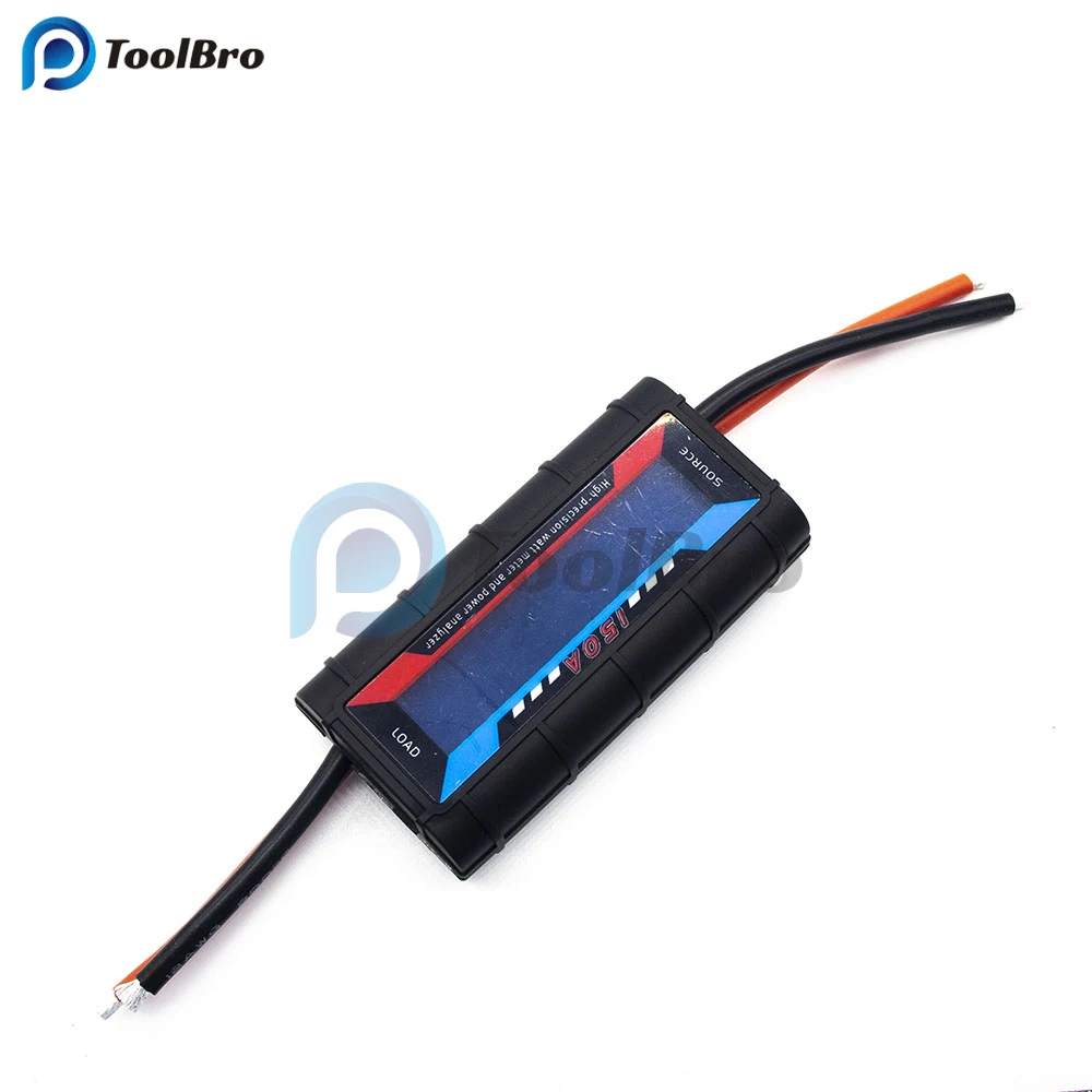 150A High Precision RC Watt Meter Power Analyzer Voltmeter Ammeter DC 4.8-60V LCD Digital RC Power Watt Detector Monitor power meter voltage current meter