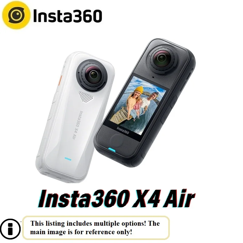 인스타360 X4 에어 방수 15m 8K30fps/6K50fps 360도 비디오 인스타 36..
