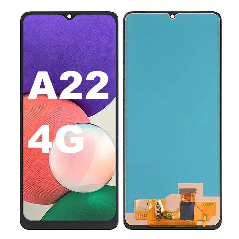 

ЖК-дисплей 6,0 дюйма для Samsung Galaxy A22 4G, сенсорный экран с дигитайзером в сборе для Samsung A22 4G, A225F, A225F/DS, A225, ЖК-дисплей
