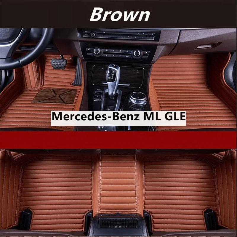 

Автомобильные коврики для Mercedes-Benz ML GLE W164 W166 V167 W167 ML250-350-500 авто автомобильные аксессуары для ног ковер