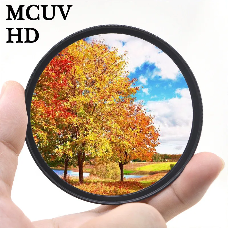 UV Filter HD MCUV UV Filter 49mm 52mm 55mm 58mm 62mm 67mm 72mm 77mm 82mm Protect for Canon Nikon Sony DSLR