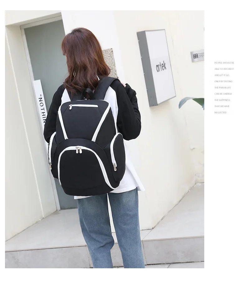 Basketball Backpack Printing Photos Sports Training Football Bag Men's Bag Custom Logo Printing Name Pattern
