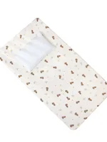 Draps de berceau pour bébé, 1 pièce, pour garçons et filles, drap-housse pour berceau Standard et matelas pour tout-petits, drap de bébé en microfibre Super douce 4