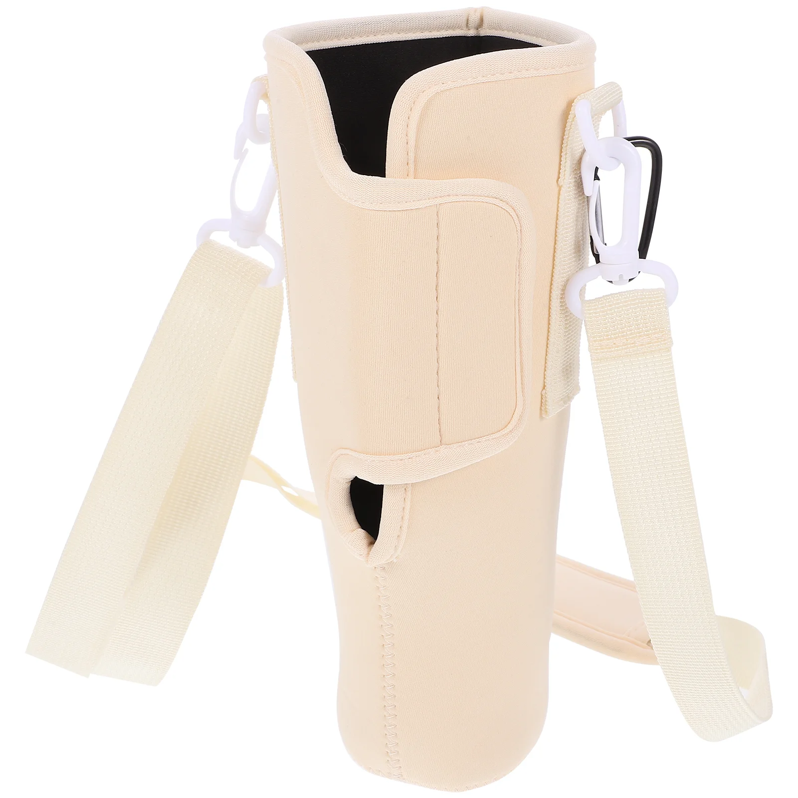 

Bingba Mug Cover Bottle Pouch Holder Water with Shoulder Strap Sleeve Insulated Portable Cup Carrier