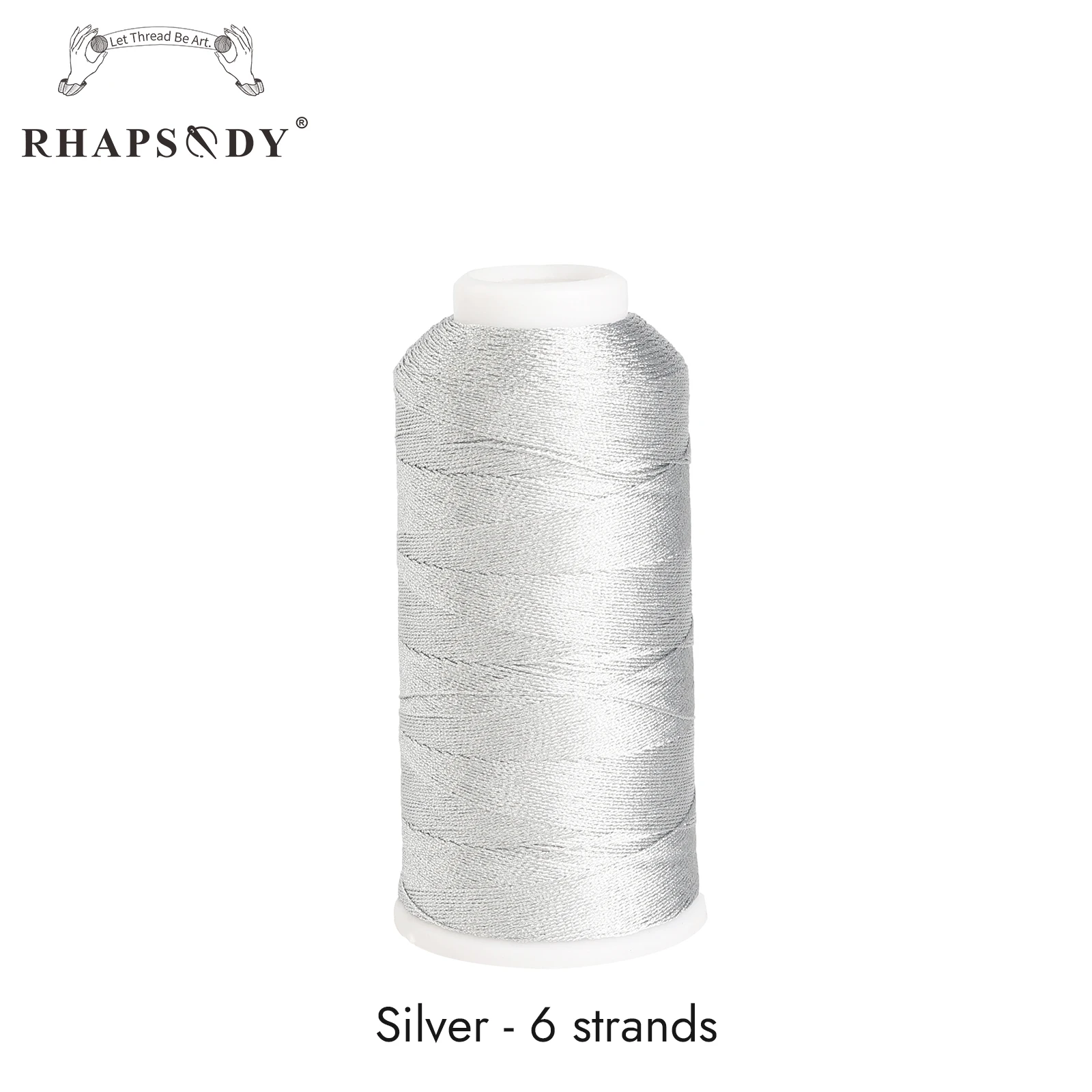 Silver 6 Strands