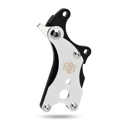 High - Performance Disc Brake Adapter for Bicycles - Heavy - Duty Rear Wheel Conversion Accessory (Black)