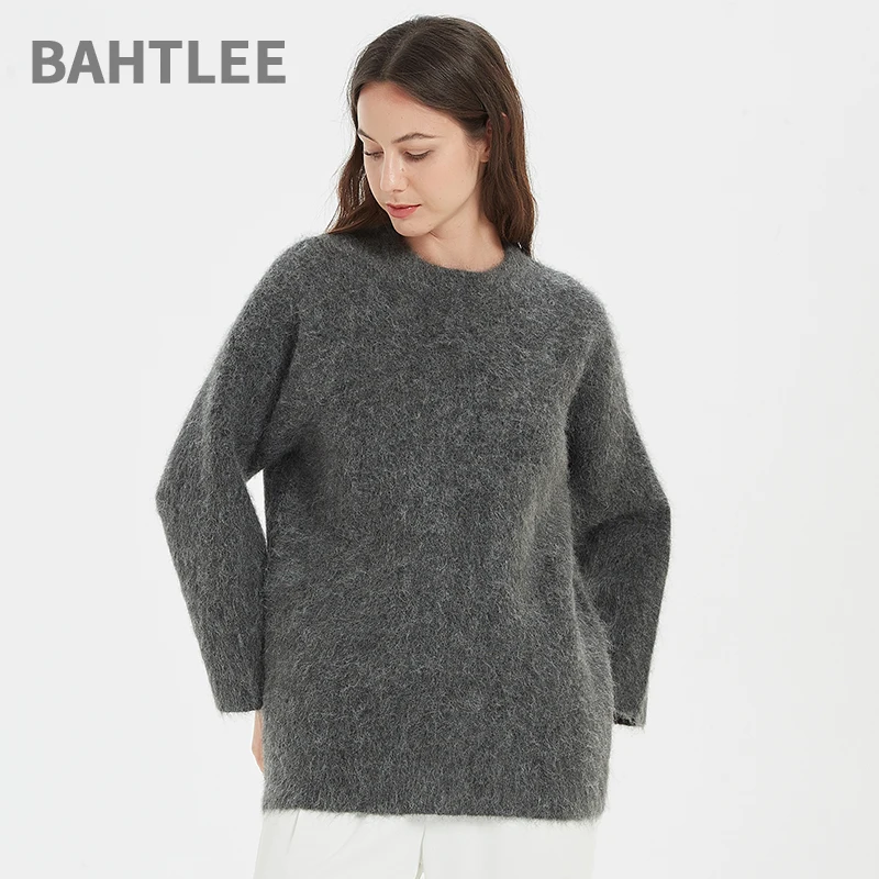 Pull Hiver Fille épais - Motifs Floraux - Laine Volumineuse - Confortable Et Chaud - Taille Enfant