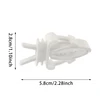 6pcs Bird Cage Accessories Birds Vegetable Clip Food Rack Parrot Clip Bird Thumb Box Bird Fruit Fork Bird Egg Holder Tray 3