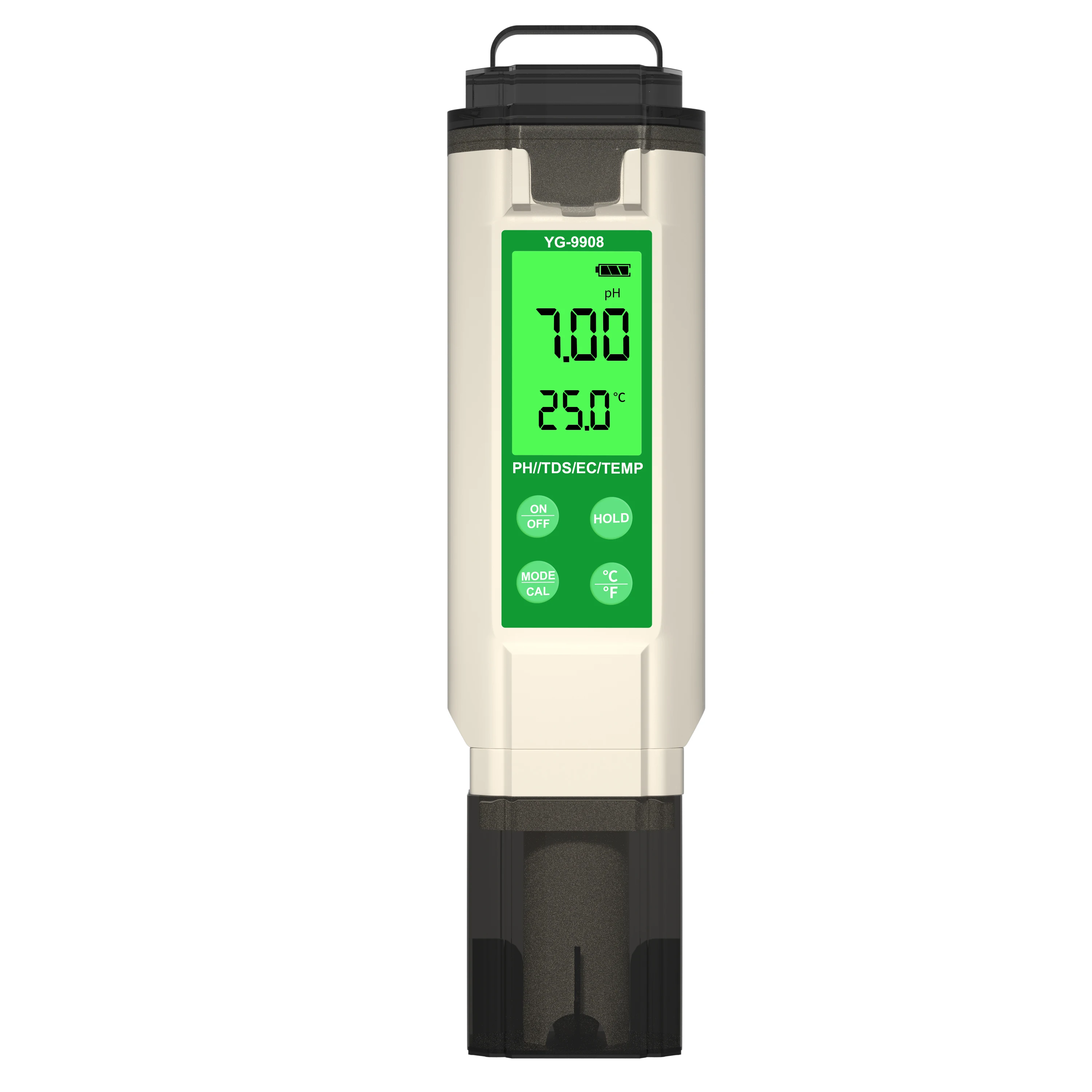Neues digitales ph meter hydro po nischer wasser qualitäts tester lcd hintergrund licht thermometer ph/ec/tds meter für aquarien trinkwasser spa – Detail 10