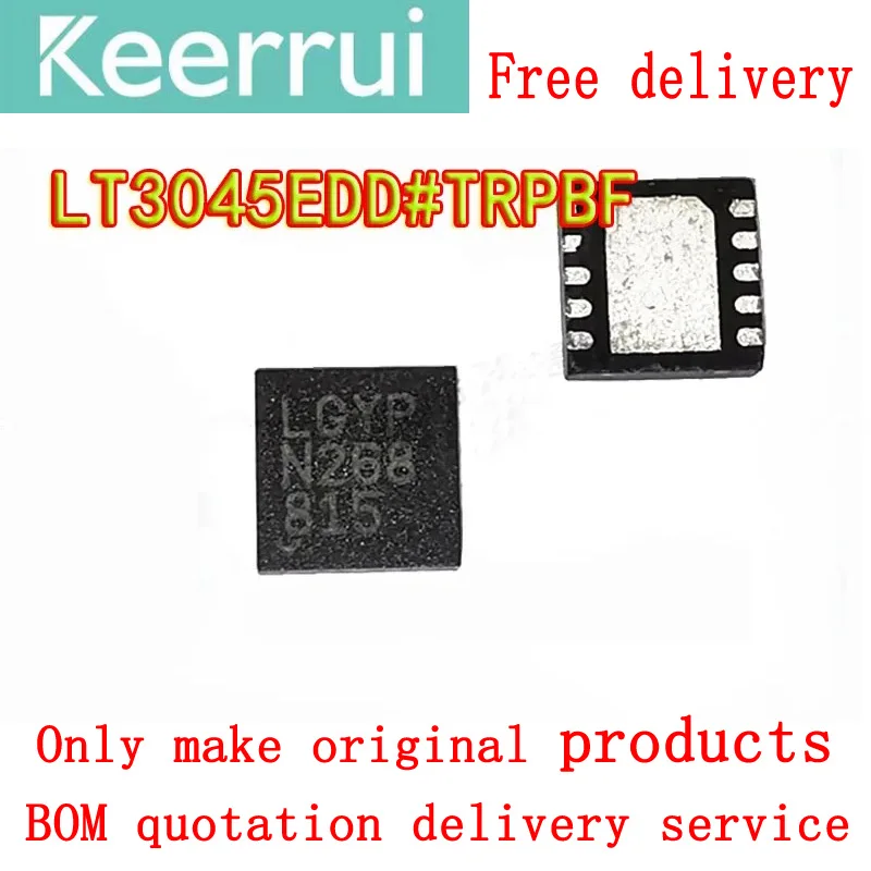 

2PCS~100PCS/LOT 100% New Original Free Delivery LT3045EDD#TRPBF Packaged DFN-10 Low Voltage Differential Regulator