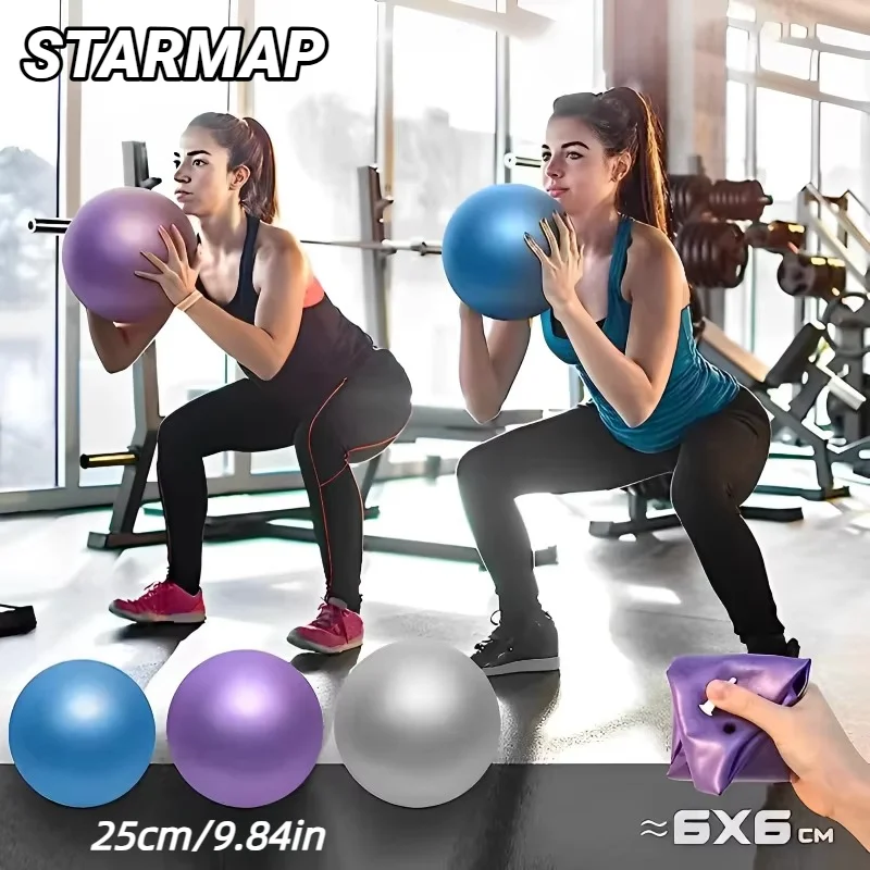 Mini Yoga Pilates Exercise Ball - Enhance Core & Balance