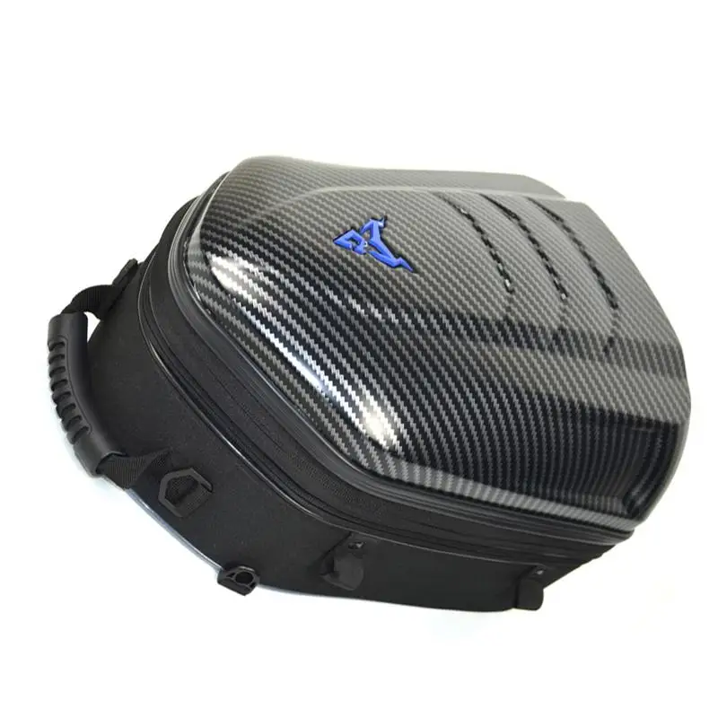 

Motorcycle Seat Bag Tail Bag Hard Shell Large Capacity Backpack Motorcycle Toolbox Tank Bag Luggage Motorcycle SaddleBag