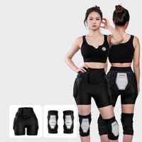 3D Protective Padded Shorts Butt Pad Shorts EVA Silicone Gear Guard With Knee Pads for Cycling Snowboarding Skating - Image 6
