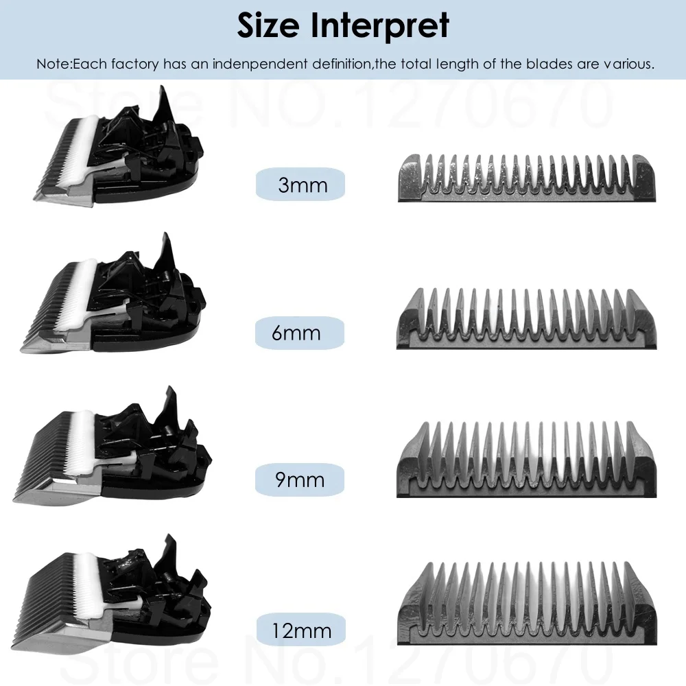 Spare Knives for Codos CP9600 CP9200 CP9700 CP9180 Professional Pet Clipper Trimmer Extra Blade Spare Head pet clipper dog hair trimmer pet hair trimmer dog clipper dog clipper blades clipper replacement parts