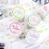 Ins Cute Girl Heart Flash Decoration Adhesive Tape PET Die Cutting Tape Handbook DIY Scrapbook Journal Collage Material Stickers 1