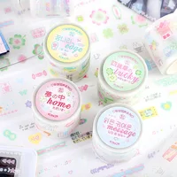 Ins Cute Girl Heart Flash Decoration Adhesive Tape PET Die Cutting Tape Handbook DIY Scrapbook Journal Collage Material Stickers 1