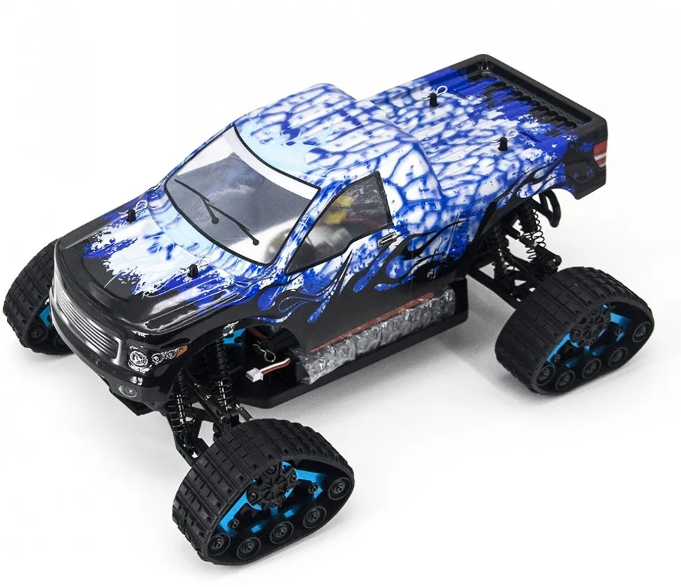 RC monster on Caterpillar HSP snow truck 4WD Pro 1:10 - 94704-88069 rc car machine for radio-controlled remote control Electric children 1/10 Toy