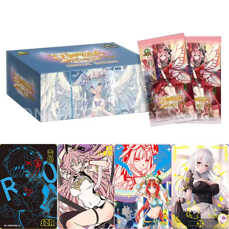 

Original Goddess Story Collection Cards Box Anime Rare Flash SZR XR ZR Card Hobby Game Collectibles for Children Birthday Gifts