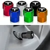 4Pcs Car Tire Valve Caps Metal Tyre Air Stems Cover Car Accessories For Tesla Model 3 Y S X 2023 2024 2021 SpaceX Roadster Auto 1